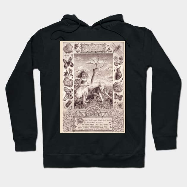 Return to innocence notebook Hoodie by TCilluminate